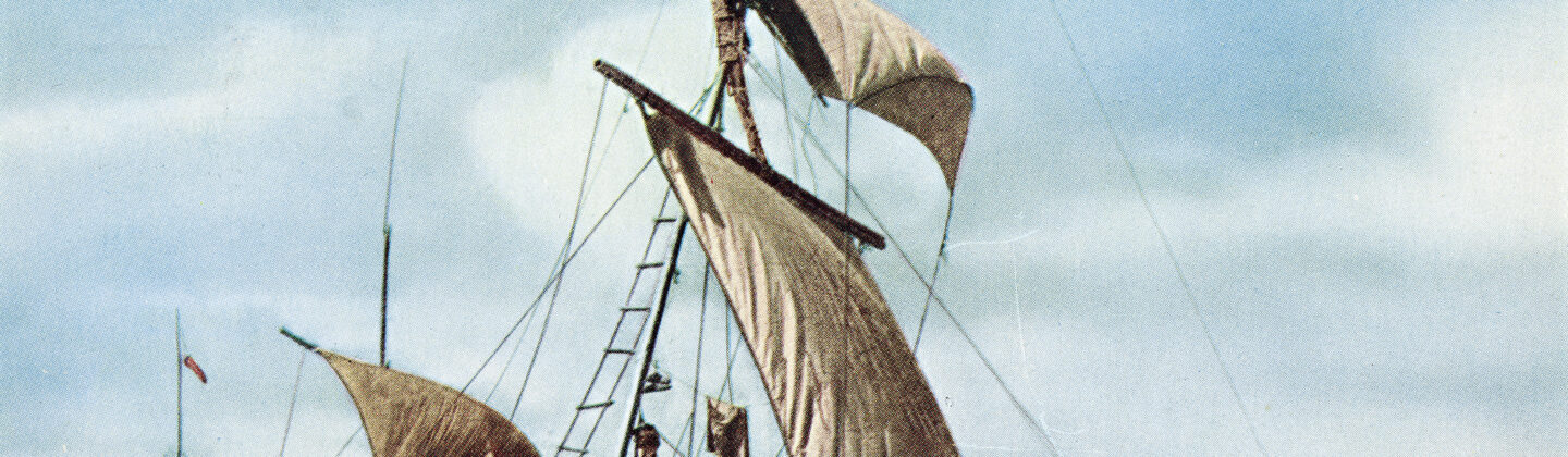 Thor Heyerdahl's Kon-Tiki expedition across the Pacific