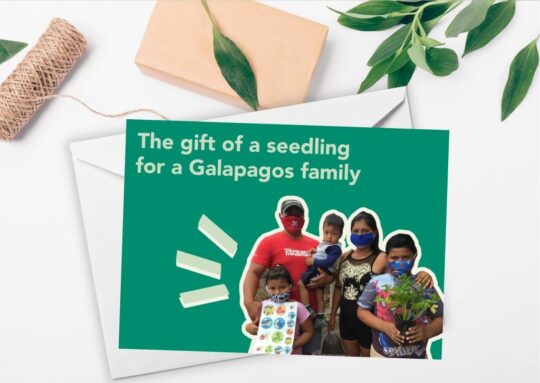 £5 gift card - A seedling for a Galapagos family