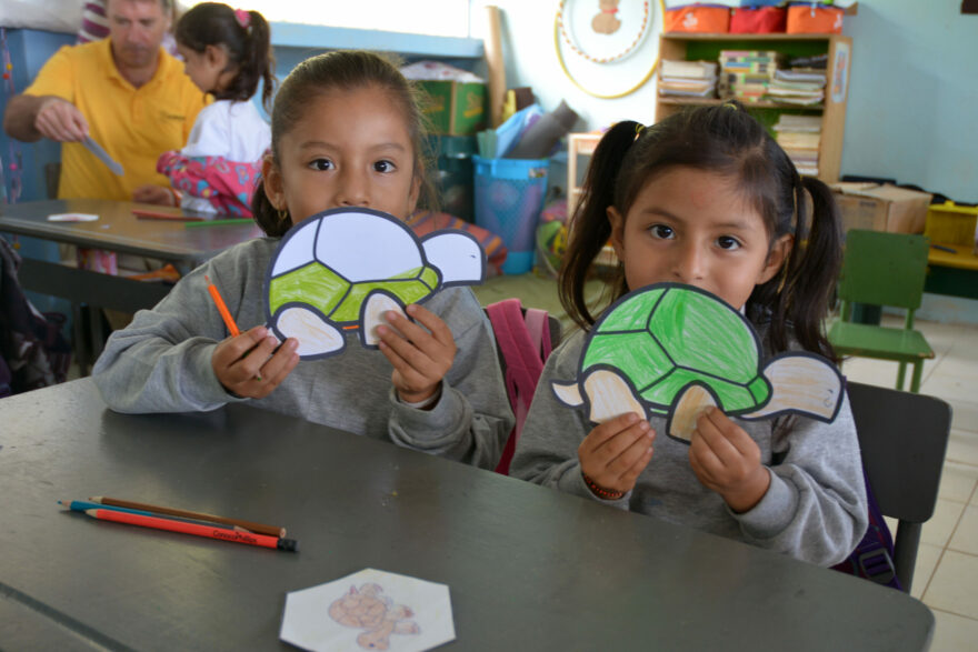 School children in Galapagos
