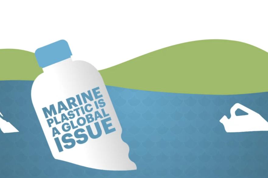 Marine plastic is a global issue