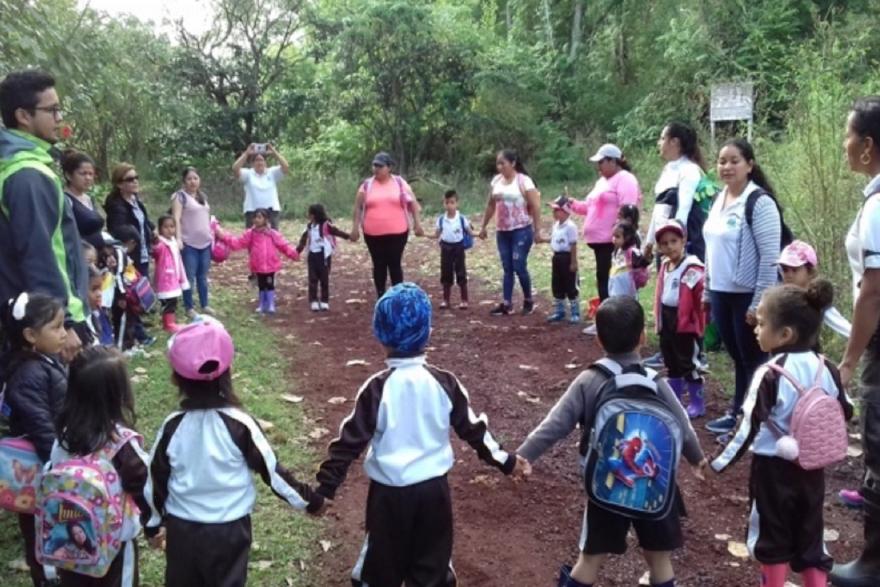 Tortoise conservation outreach activities in Galapagos