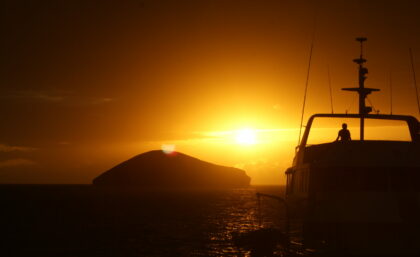 Dawn in Galapagos