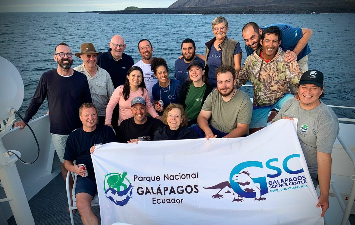 Mission Blue Galapagos expedition team 2022