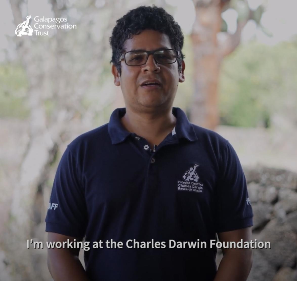 David Anchundia, Charles Darwin Foundation
